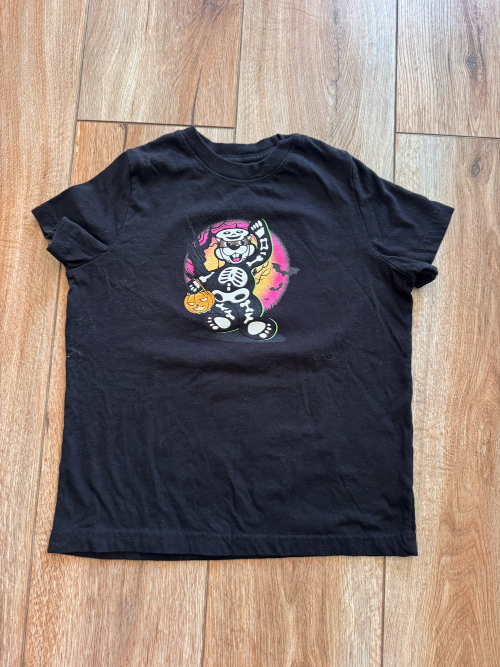 Black Kids Buc-ee’s Halloween Skeleton Graphic Tee